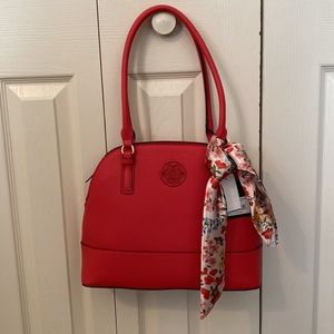 Beautiful Red “Nanette Lenore” Purse